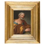 NORTHERN ITALY PAINTER, 18TH CENTURY ST. PETER Oil on copper, cm. 25 x 19 On the back aloft 'S.