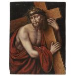 GIOVAN PIETRO RIZZOLI called GIAMPIETRINO (workshop of) (Active 1495 - 1549) CHRIST CARRYING THE