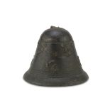 SMALL BELL IN BRONZE, NORTHERN ITALY, LATE 16TH CENTURY