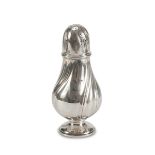 SILVER SUGAR SHAKER, PUNCH BERLIN 1860 CA. Silversmiths F.lli Fried Land. Title 800/1000. Measures