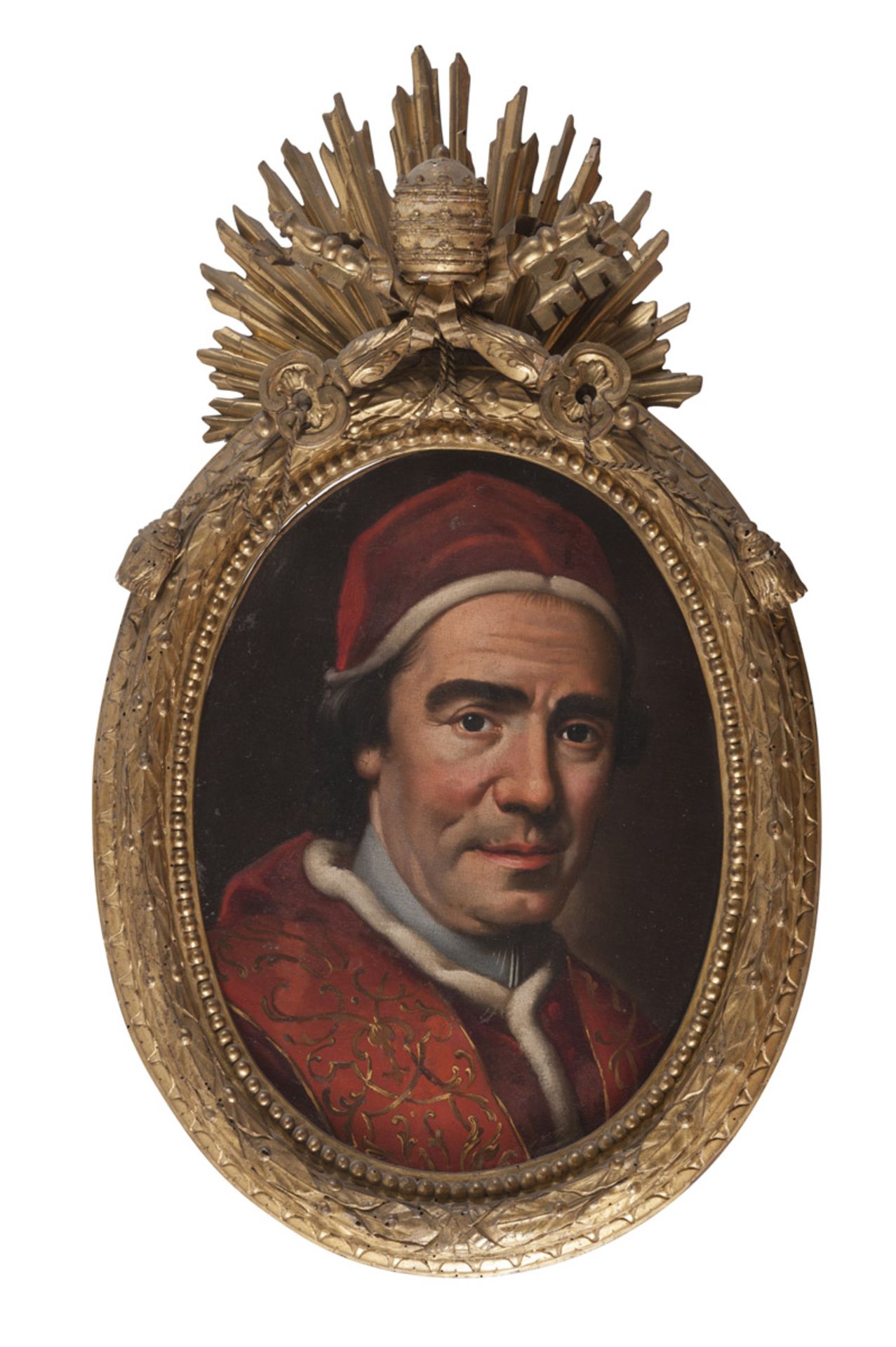 ROMAN PAINTER, SECOND HALF OF THE18TH CENTURY PIOUS YOU CLEMENT XIV CLEMENT XIII Three of