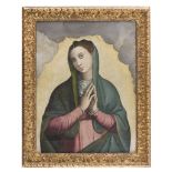 PAINTER SENESE, SECOND HALF OF THE, 16TH CENTURY IMMACULATE CONCEPTION Oil on canvas, cm. 85 x 64,