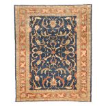 KIRMAN CARPET, SECOND HALF OF THE 20TH CENTURY design of branches with palmette, flowers and