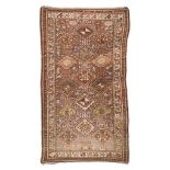 ANTIQUE KAZAK MOGAN CARPET, LATE 19TH CENTURY Measures cm. 220 x 121. TAPPETO KAZAK MOGAN ANTICO,