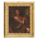 ROMAN PAINTER, 17TH CENTURY INFANT ST. JOHN Oil on canvas, cm. 48 x 39 PROVENANCE Roman family