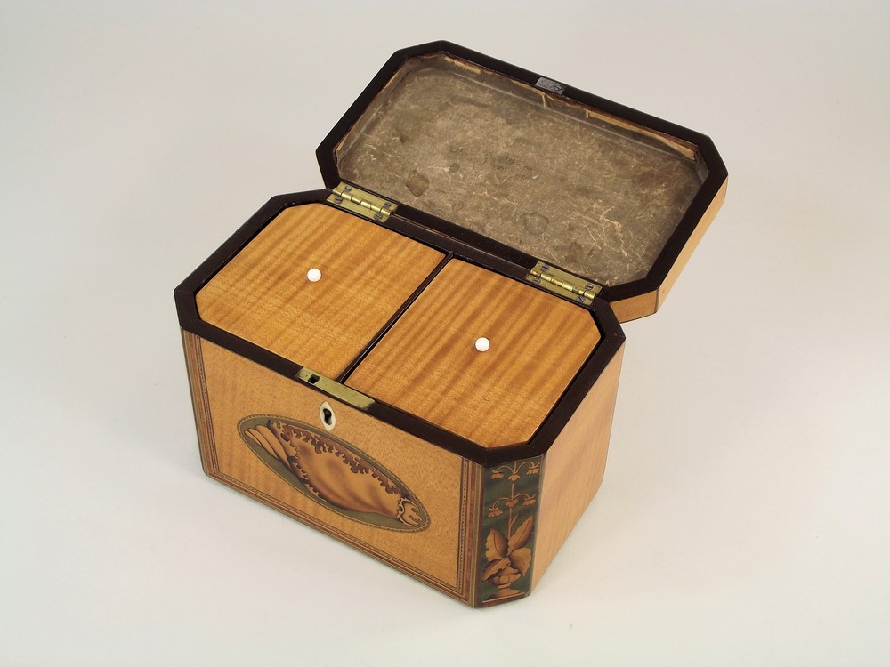 TEA CADDY. - Image 2 of 2