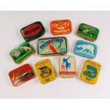 VARIOUS TINS.