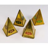 GOLDEN PYRAMID TINS.