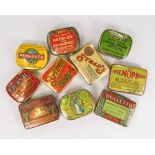 VARIOUS UK TINS.