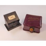 STAMP BOXES.
