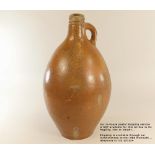 SALT GLAZE FLAGON.