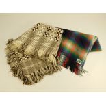 WELSH WOOL BLANKET ETC.