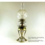 ART NOUVEAU LAMP.