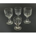 DRINKING GLASSES.