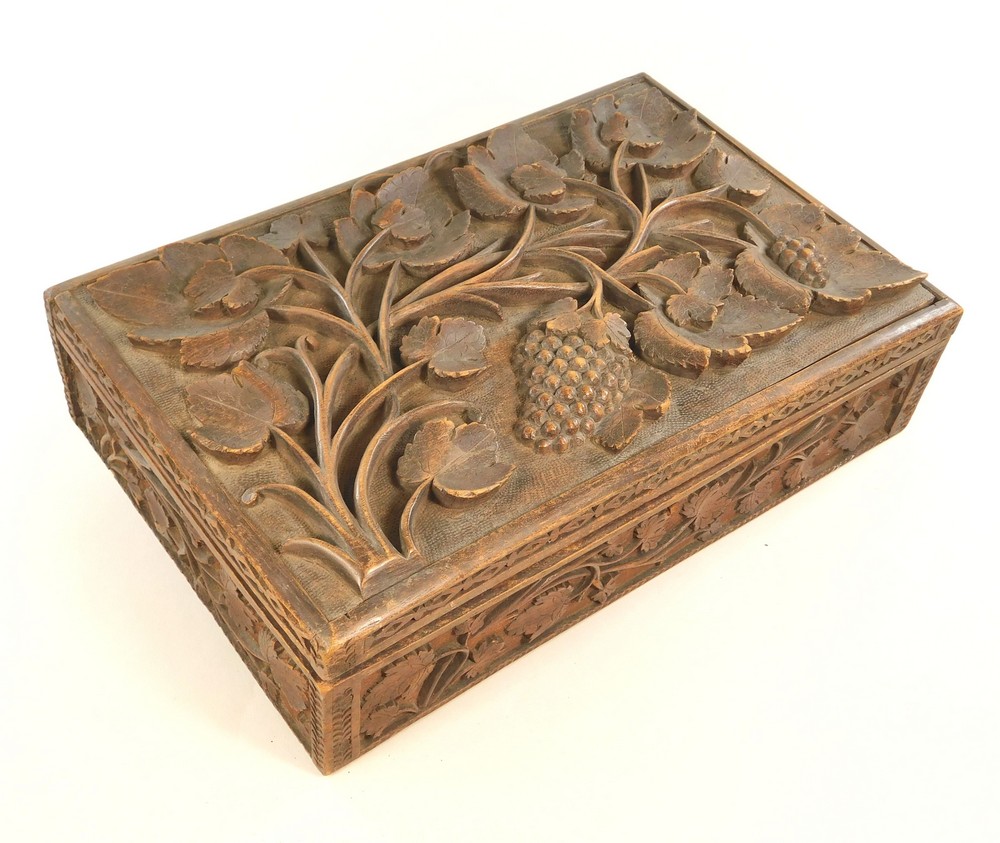 CARVED BOX.
