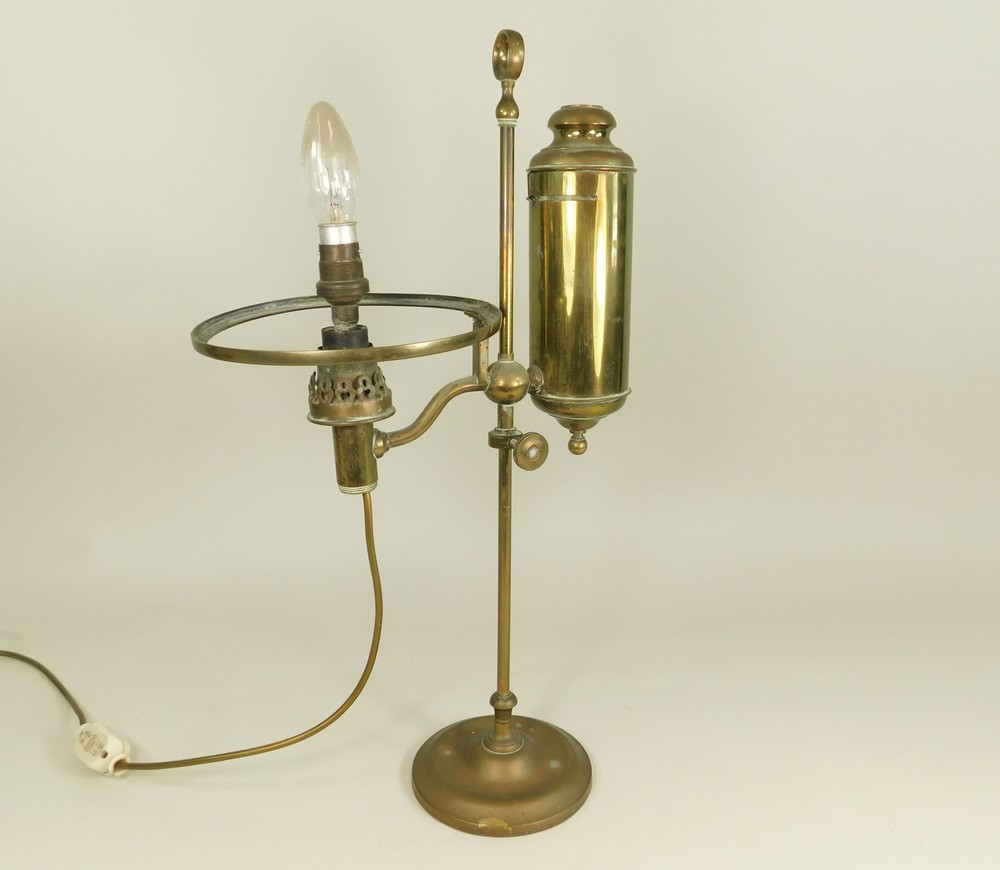 BRASS LAMP.