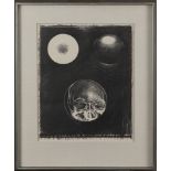 Lowell Nesbitt (1933-1993)Skulls, lithograph, signed,17" x 14".