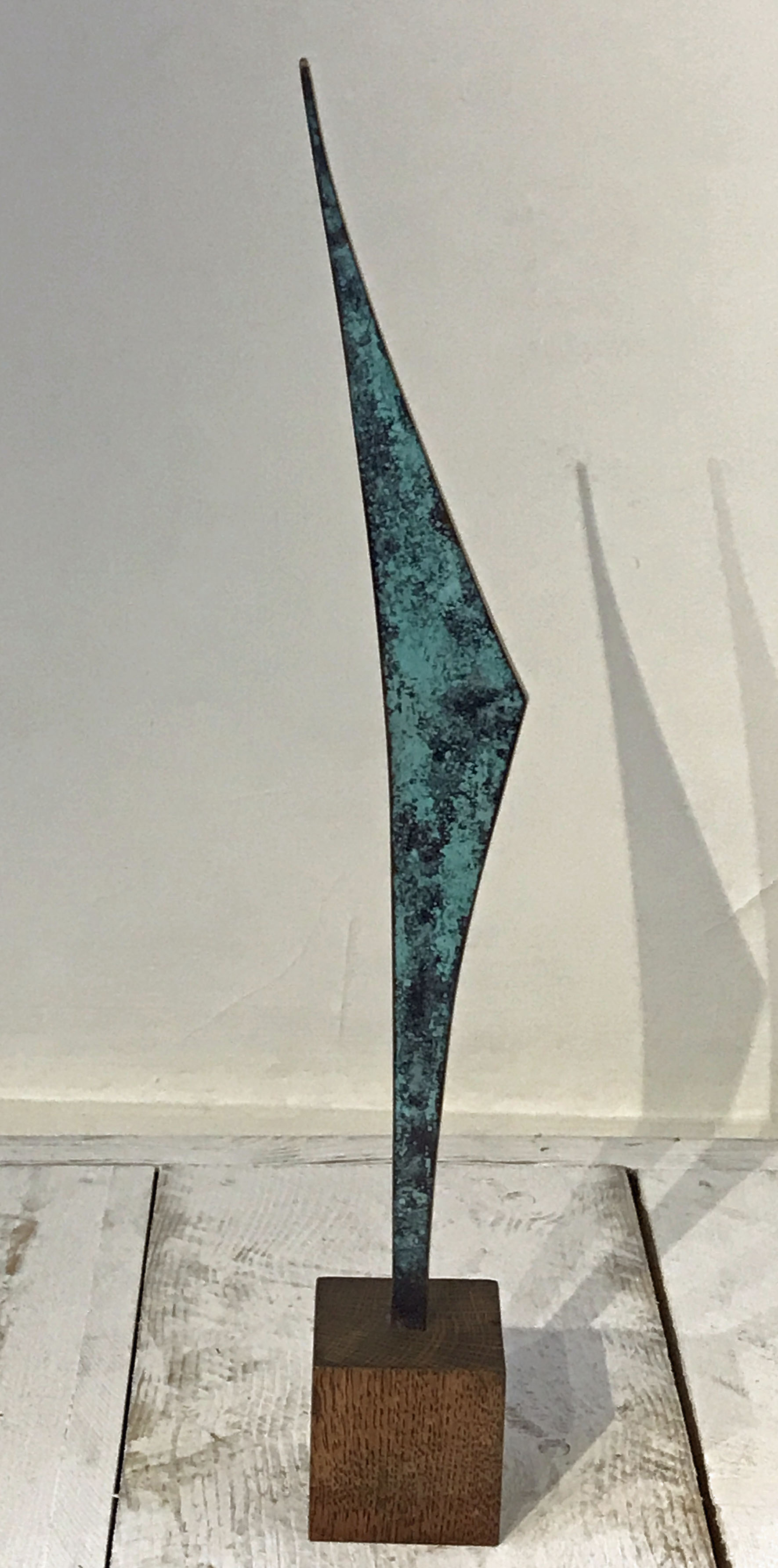 Chris Buck (1956-)Sail II, bronze, signed, titled and dated 2007 to base,height (incl. base) 20.5".