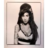 Terry O'Neill (XX) Amy Winehouse, Hyde Park, 2008, limited edition signed silver gelatin print, 19.