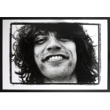 Carinthia West (XX) Mick Jagger - Diamond Portrait, photograph, signed,