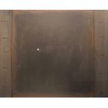 Michael Finn (1921-2002) Untitled (Brown), 1988, oil on canvas, 24.5" x 29.5".