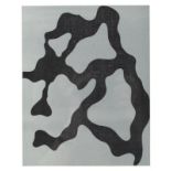 Hans (Jean) Arp (French, 1886-1966): a wood-cut abstract,