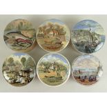 A group of 19th century pot lids, comprising 'Tatnell & Son. Pegwell Bay.