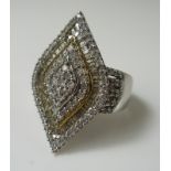 A diamond dress ring,