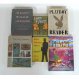 A group of Ian Fleming related books, including 'The Twelfth Anniversary Playboy Reader',