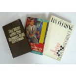 A group of hardback James Bond books,