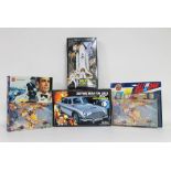 A group of five boxed Airfix and Doyusha scale model kits, comprising Airfix two 4401 and one 4402,