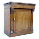 A Victorian mahogany wash stand,