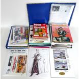 A group of James Bond and Ian Fleming related ephemera, including magazines, collector's magazines,