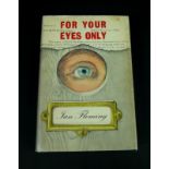 Ian Fleming, 'For Your Eyes Only,' first edition, Jonathan Cape, London, 1960, dust jacket,