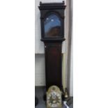 George Raymond Manningtree; a George III eight day longcase clock, unknown wood case,