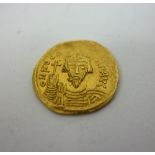 A Byzantine Empire Phocas AD 602-610, gold solidus, Constantinople Mint.