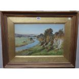 Cyril Ward (1863-1935), The River Arun, Sussex, watercolour, signed, 29cm x 45cm.