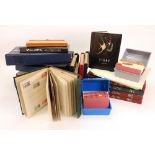 An all World stamp collection, in twenty one albums and stock books,