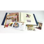 Teddy Bear 100th Birthday collectors club loose leaf album of mini sheets from around the world,