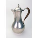 A George III silver pear shape Turkey coffee pot, J Wakelin & Robert Garrard, London 1798,