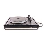A Thorens TD 126 MK 111 Electronic turntable, the pick-up arm with a Shure Hi-Track M95EJ cartridge,