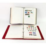 Great Britain: Mint and used collection QV - QE II, in a red Stanley Gibbons loose leaf album,