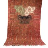 A large paisley shawl, Kashmir, late 19th / early 20th century,