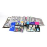 Great Britain: Collectors packs of stamps 1972 - 1981, 3 packs of each year, 1982 - 1990,