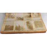 An Edwardian photograph album, dating from 1902 and 1903, including views taken in Salisbury,
