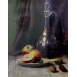 M*** A*** K*** (British, late 19th/early 20th Century), Still life of apples,