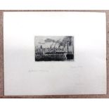 James Ensor (1860-1949), Batteaux á Vapeur (steamboats), etching, bears a signature,