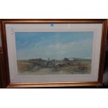 Harrison Smyth (19th century), The road to the Quarry, watercolour, signed, 37cm x 65cm.