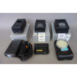 A small quantity of Rollei camera accessories, including; Magazin 6000 (boxed), light meter,