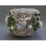 A German porcelain jardiniere, circa 1900,